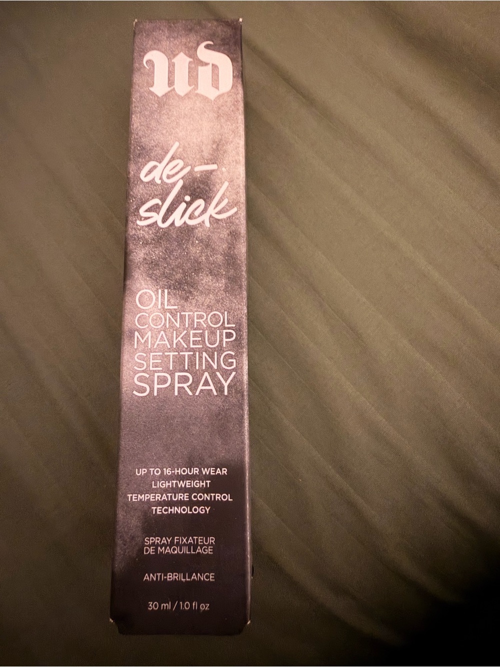 Urban Decay de-slick Oil Control Makeup Setting Spray (New)